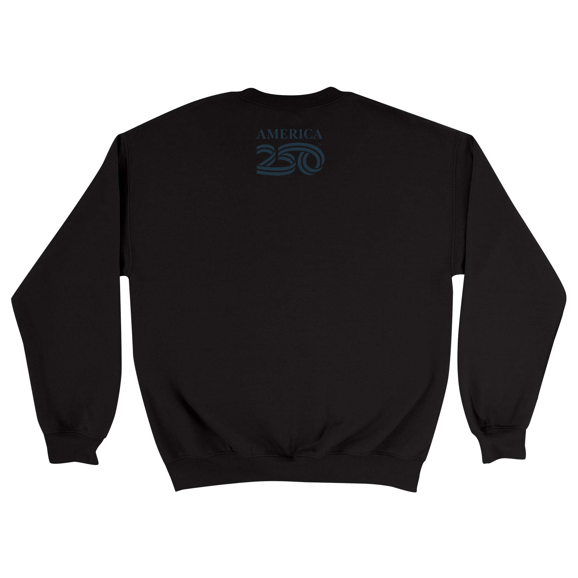 Unisex Medium Black Crewneck Sweatshirt
