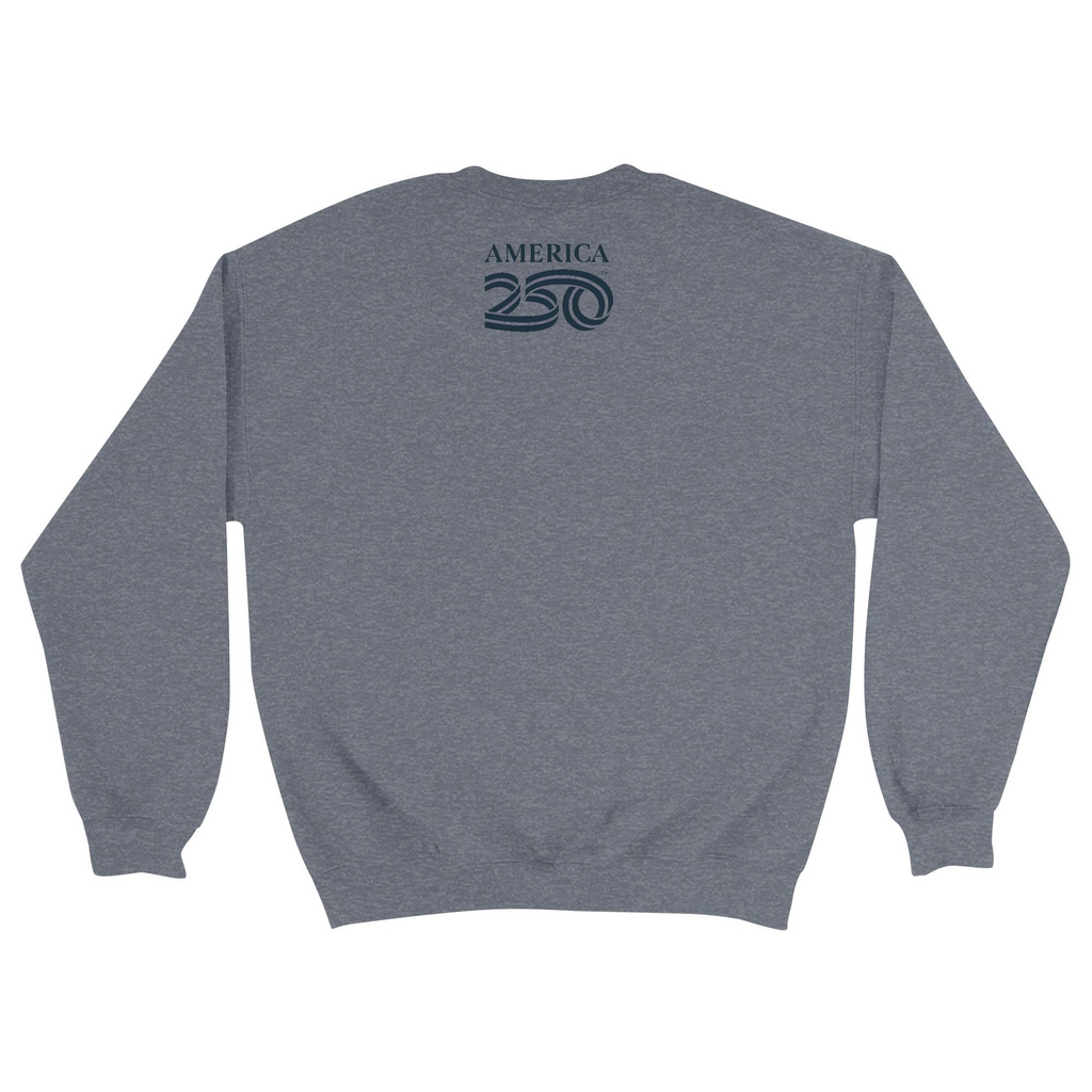 Unisex Medium Dark Ash Crewneck Sweatshirt
