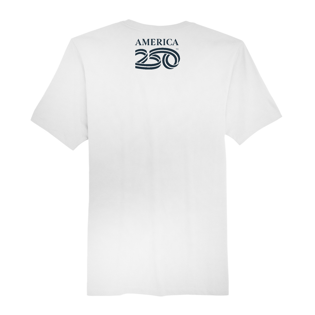 Mens Medium White Short Sleeve Tee