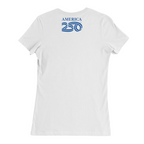 Womens Medium White Women's Short Sleeve Tee