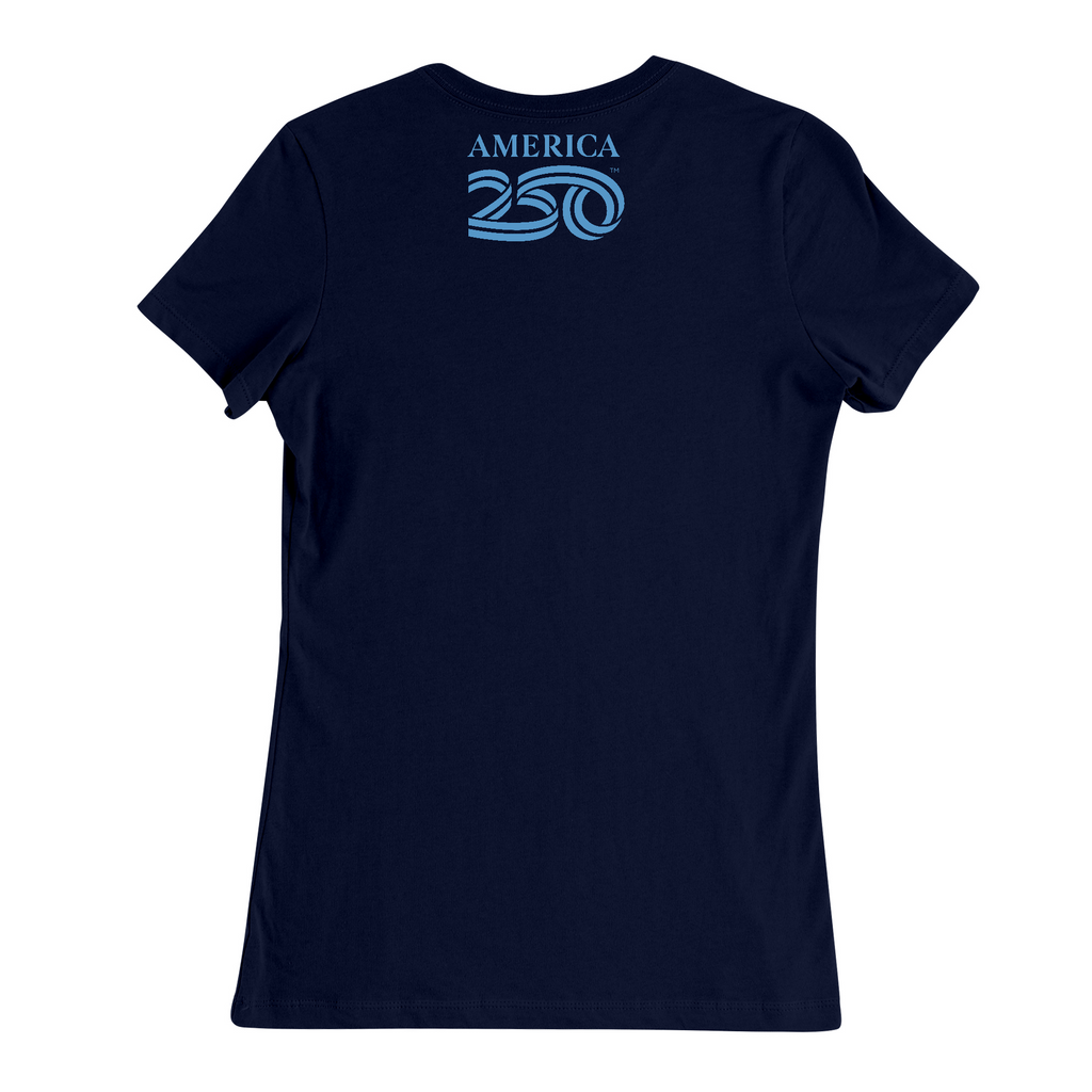Womens Medium Navy Women's Short Sleeve Tee