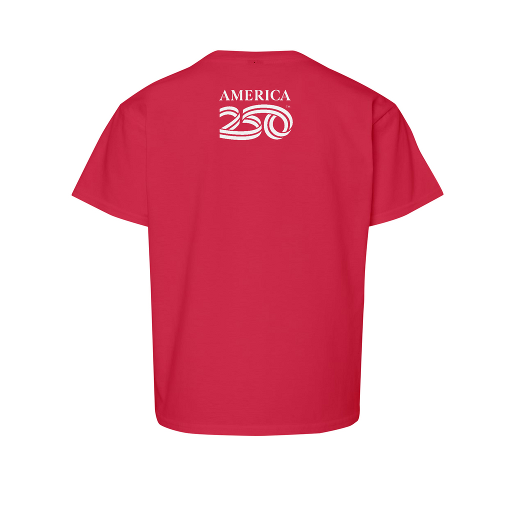 Kids Medium Red Style_T-Shirt