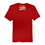 Mens Medium Red Short Sleeve Tee