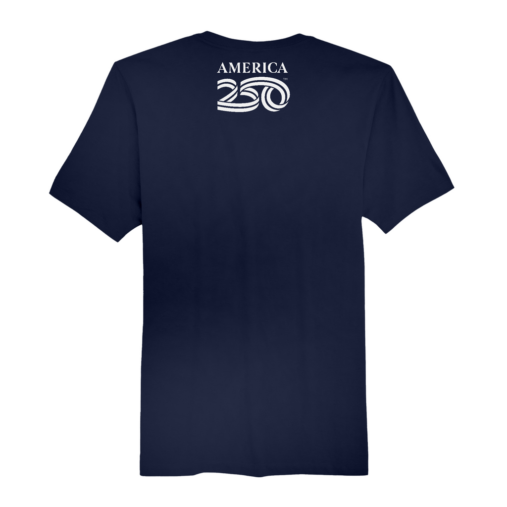 Mens Medium Navy Short Sleeve Tee