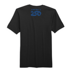 Mens Medium Black Short Sleeve Tee
