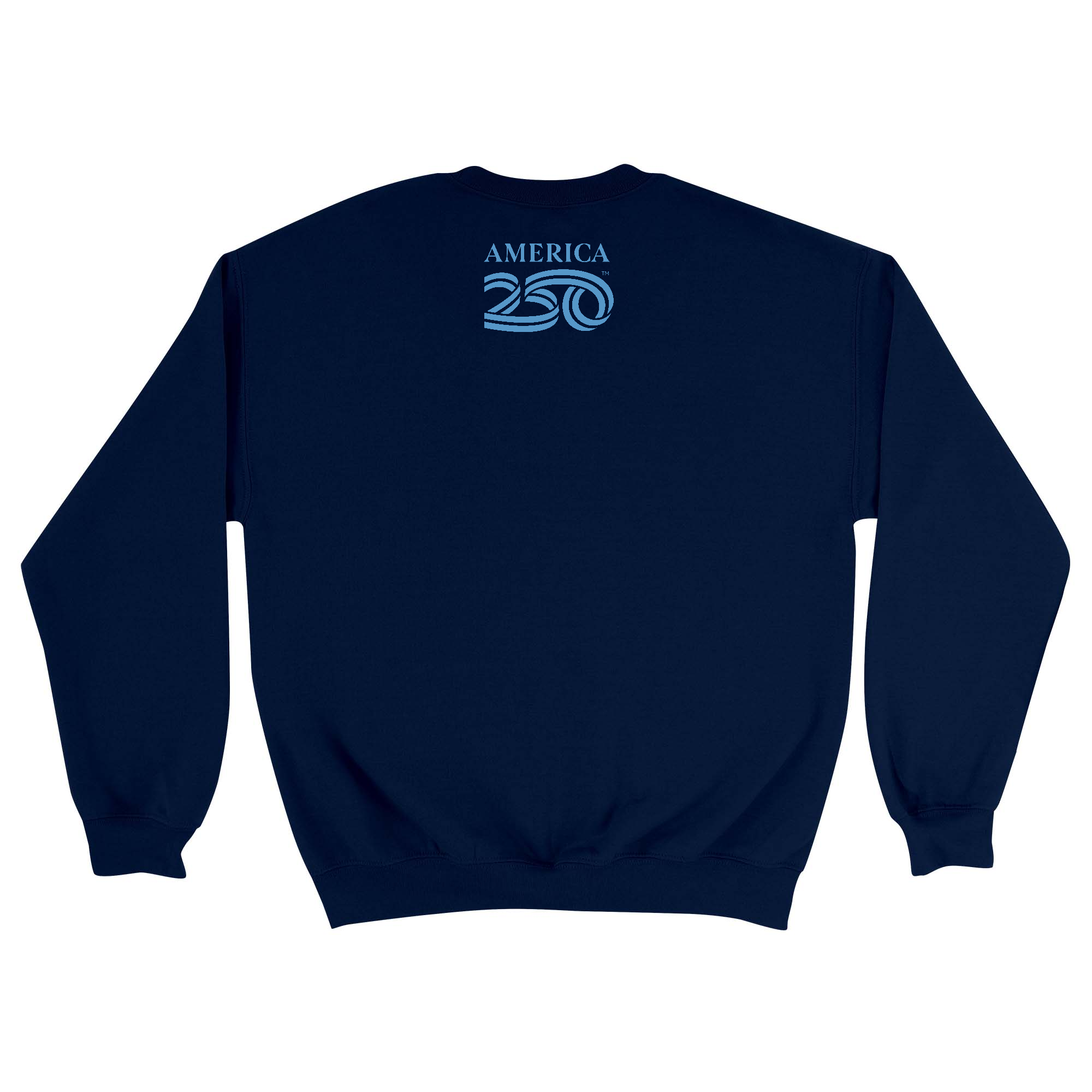 Unisex Medium Navy Crewneck Sweatshirt