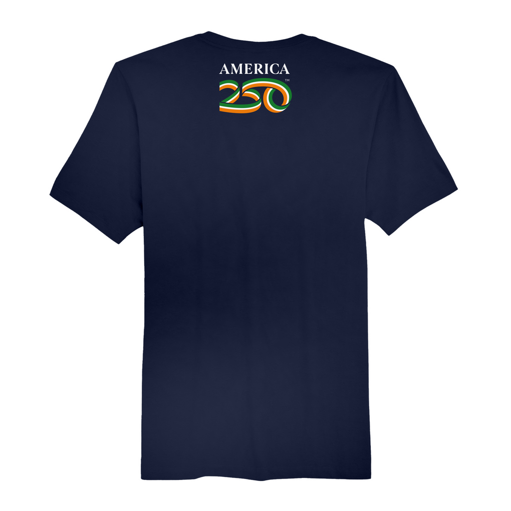 Mens Medium Navy Short Sleeve Tee