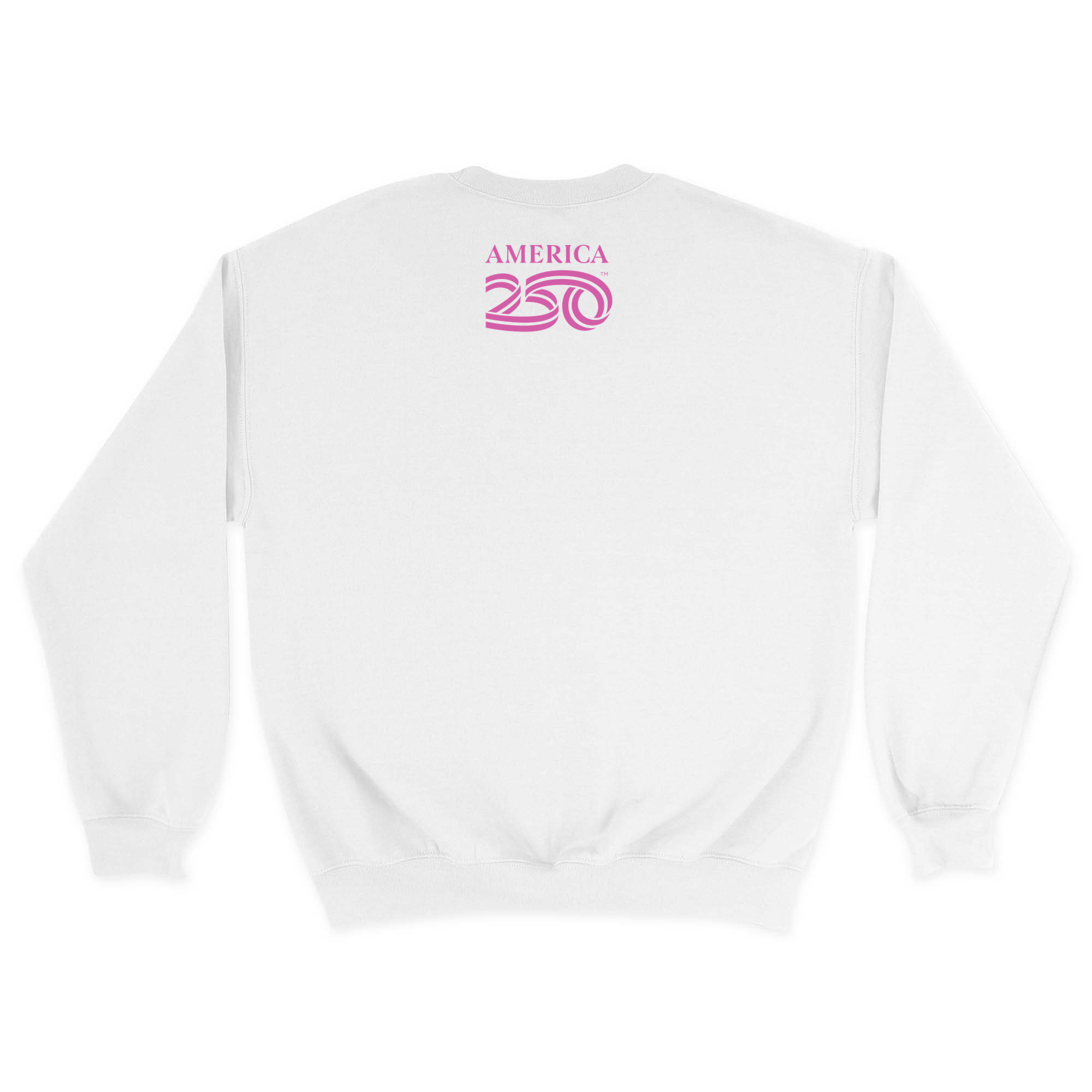 Unisex Medium White Crewneck Sweatshirt