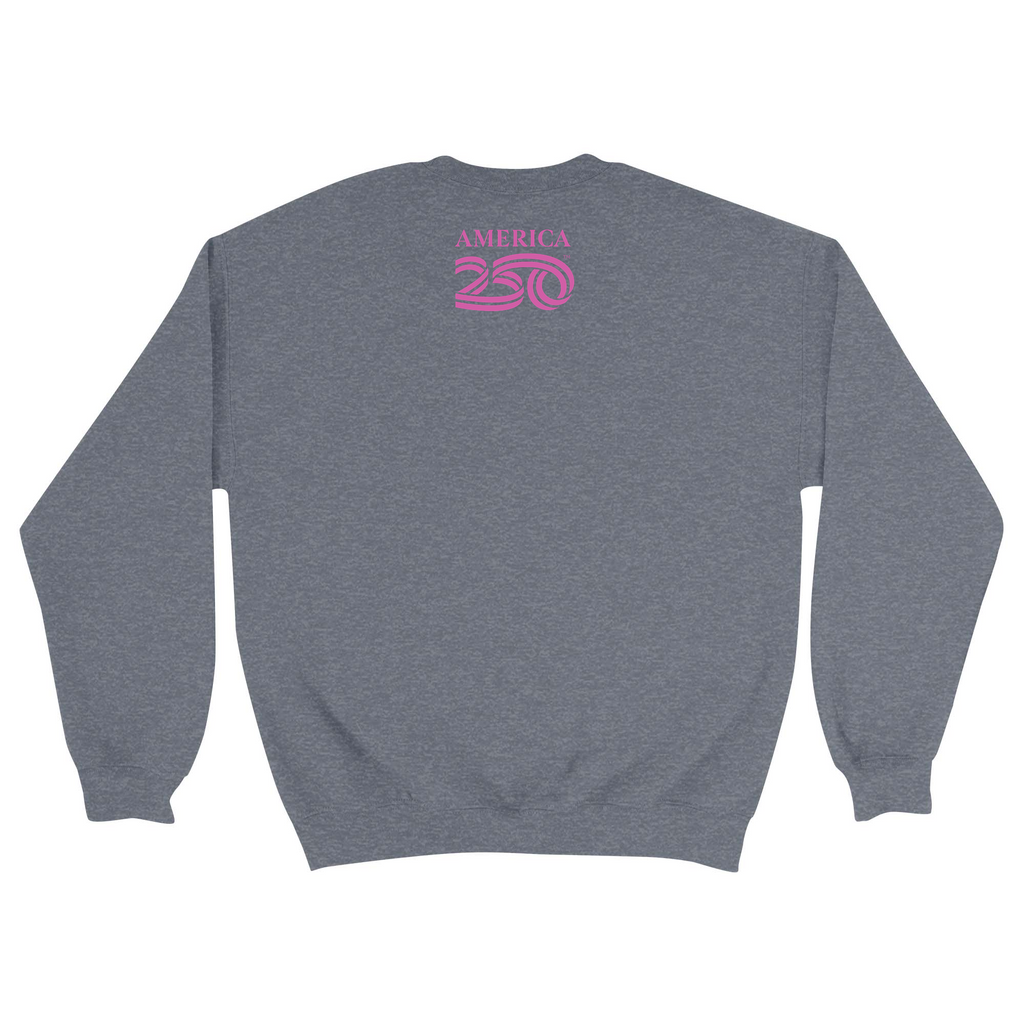 Unisex Medium Dark Ash Crewneck Sweatshirt