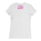 Womens Medium White Women's Short Sleeve Tee