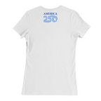Womens Medium White Women's Short Sleeve Tee