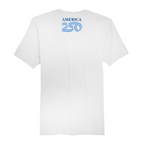 Mens Medium White Short Sleeve Tee