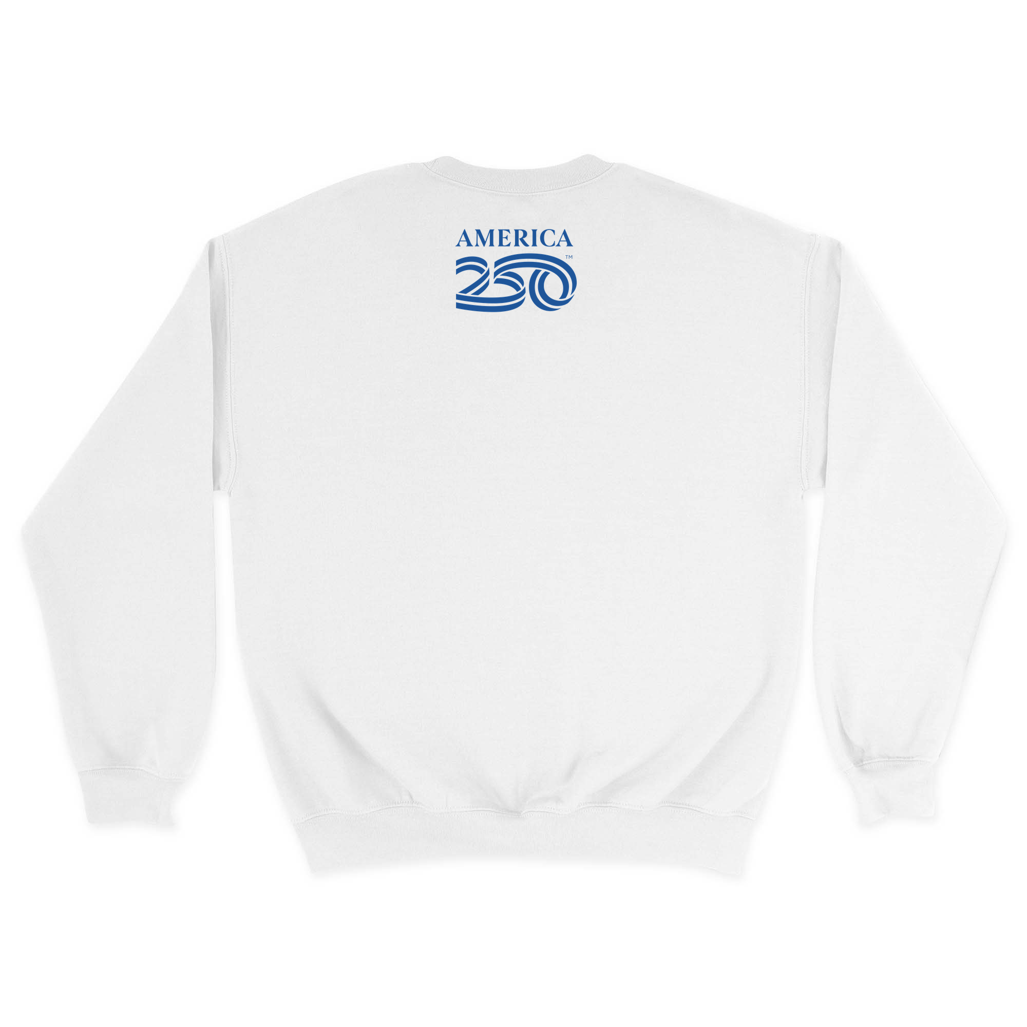 Unisex Medium White Crewneck Sweatshirt