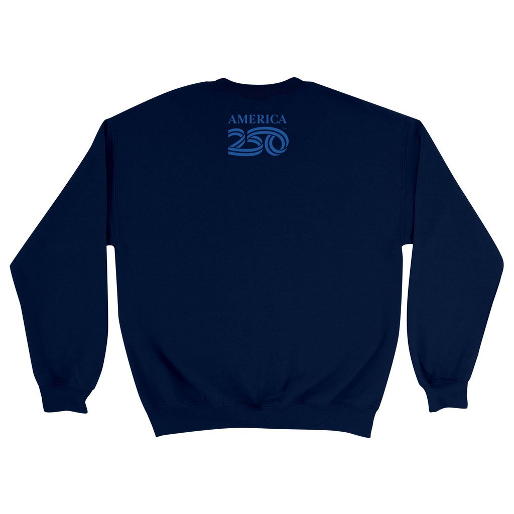 Unisex Medium Navy Crewneck Sweatshirt