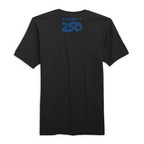 Mens Medium Black Short Sleeve Tee