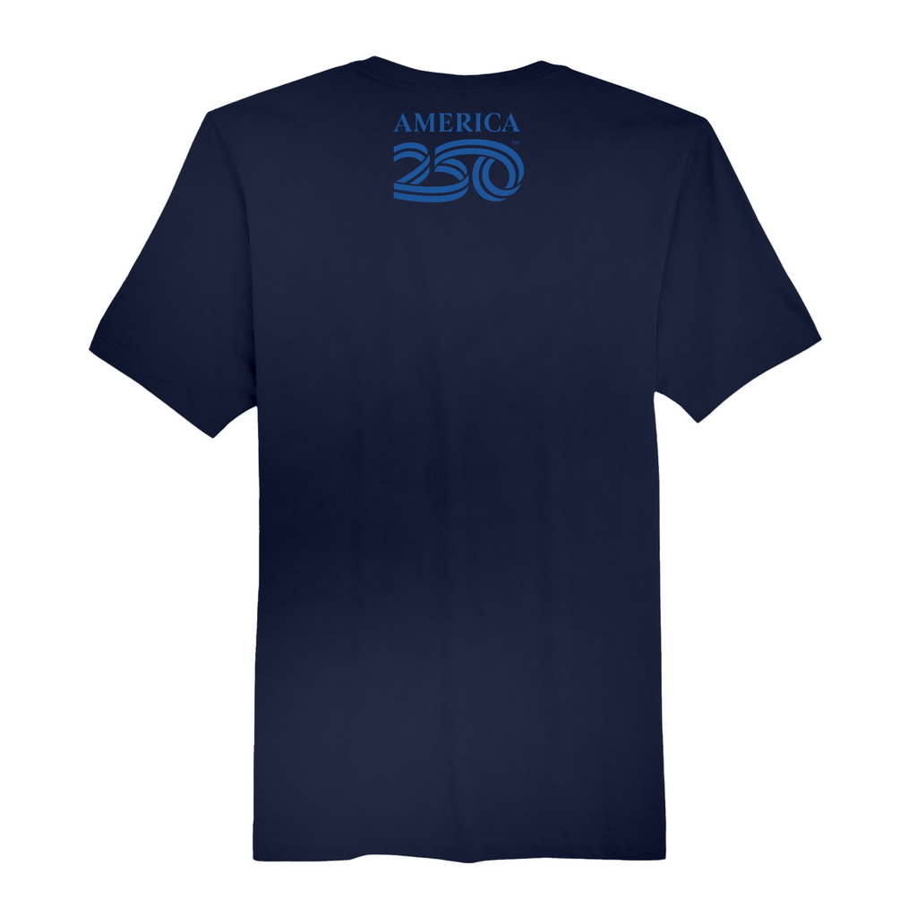 Mens Medium Navy Short Sleeve Tee