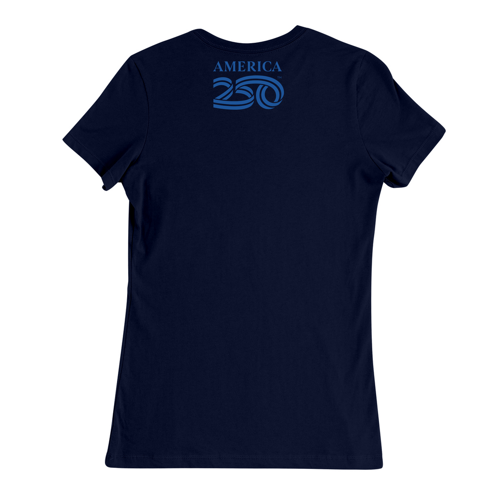 Womens Medium Navy Women's Short Sleeve Tee