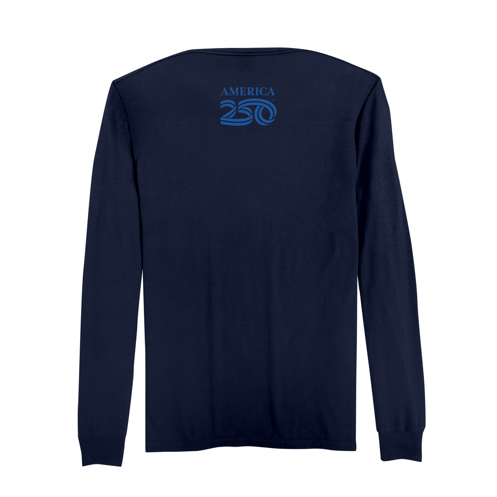 Mens Medium Strong Navy Style_Long Sleeve