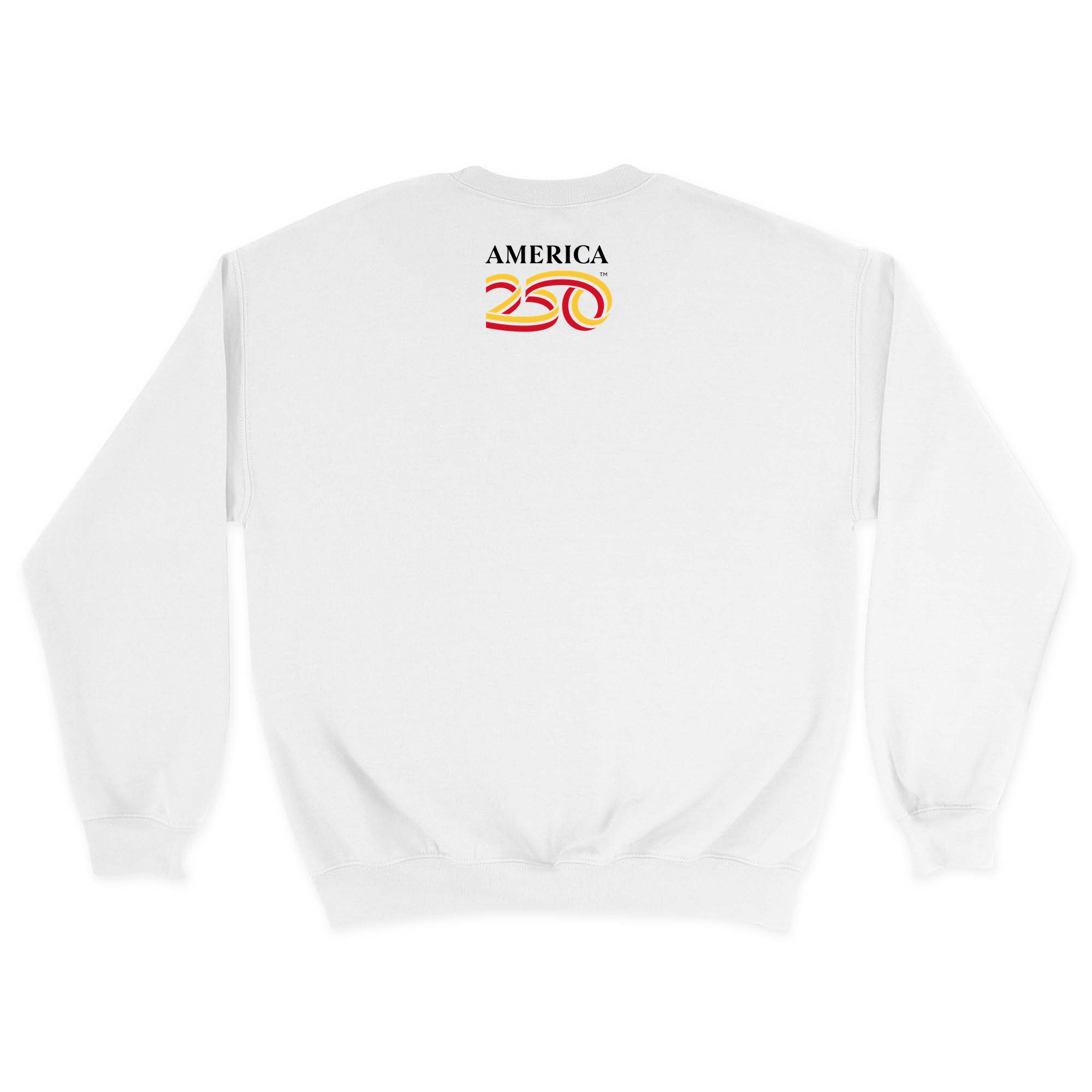 Unisex Medium White Crewneck Sweatshirt