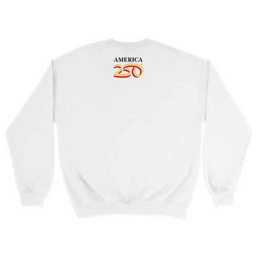 Unisex Medium White Crewneck Sweatshirt