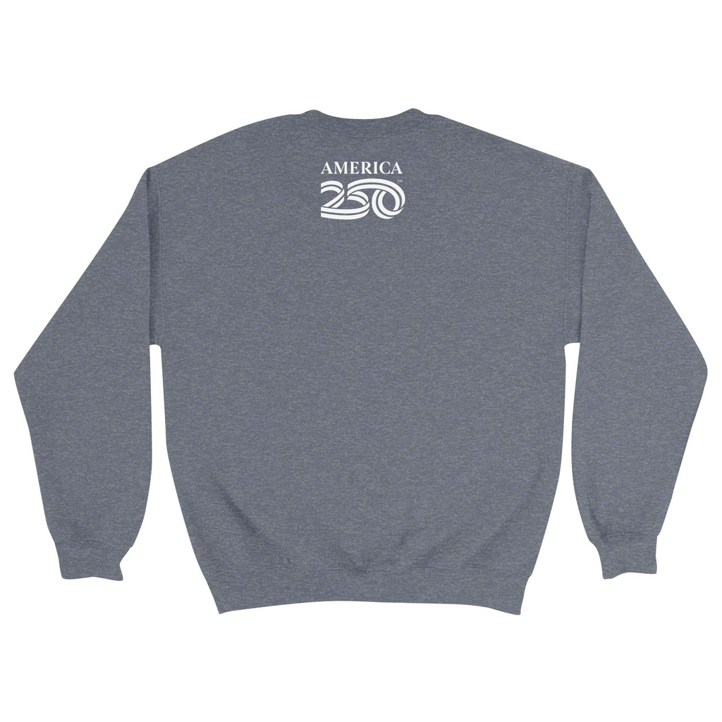 Unisex Medium Dark Ash Crewneck Sweatshirt