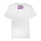 Mens Medium White Short Sleeve Tee