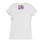 Womens Medium White Women's Short Sleeve Tee