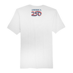 Mens Medium White Short Sleeve Tee