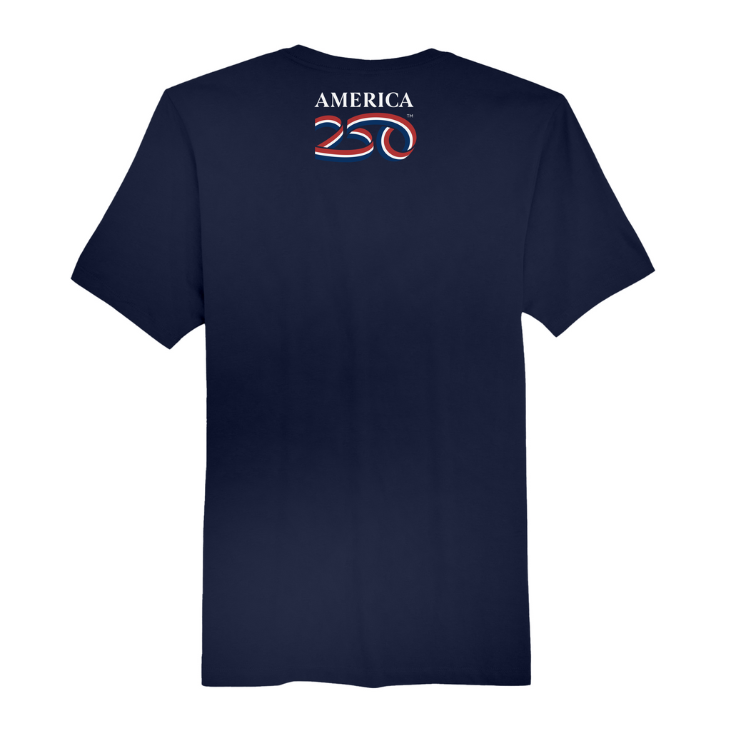 Mens Medium Navy Short Sleeve Tee