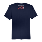 Mens Medium Navy Short Sleeve Tee