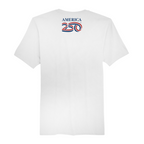 Mens Medium White Short Sleeve Tee