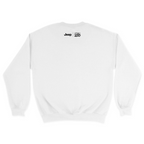 Unisex Medium White Crewneck Sweatshirt