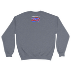 Unisex Medium Dark Ash Crewneck Sweatshirt