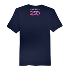 Mens Medium Navy Short Sleeve Tee