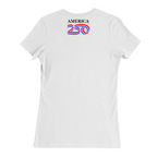 Womens Medium White Women's Short Sleeve Tee
