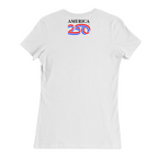 Womens Medium White Women's Short Sleeve Tee