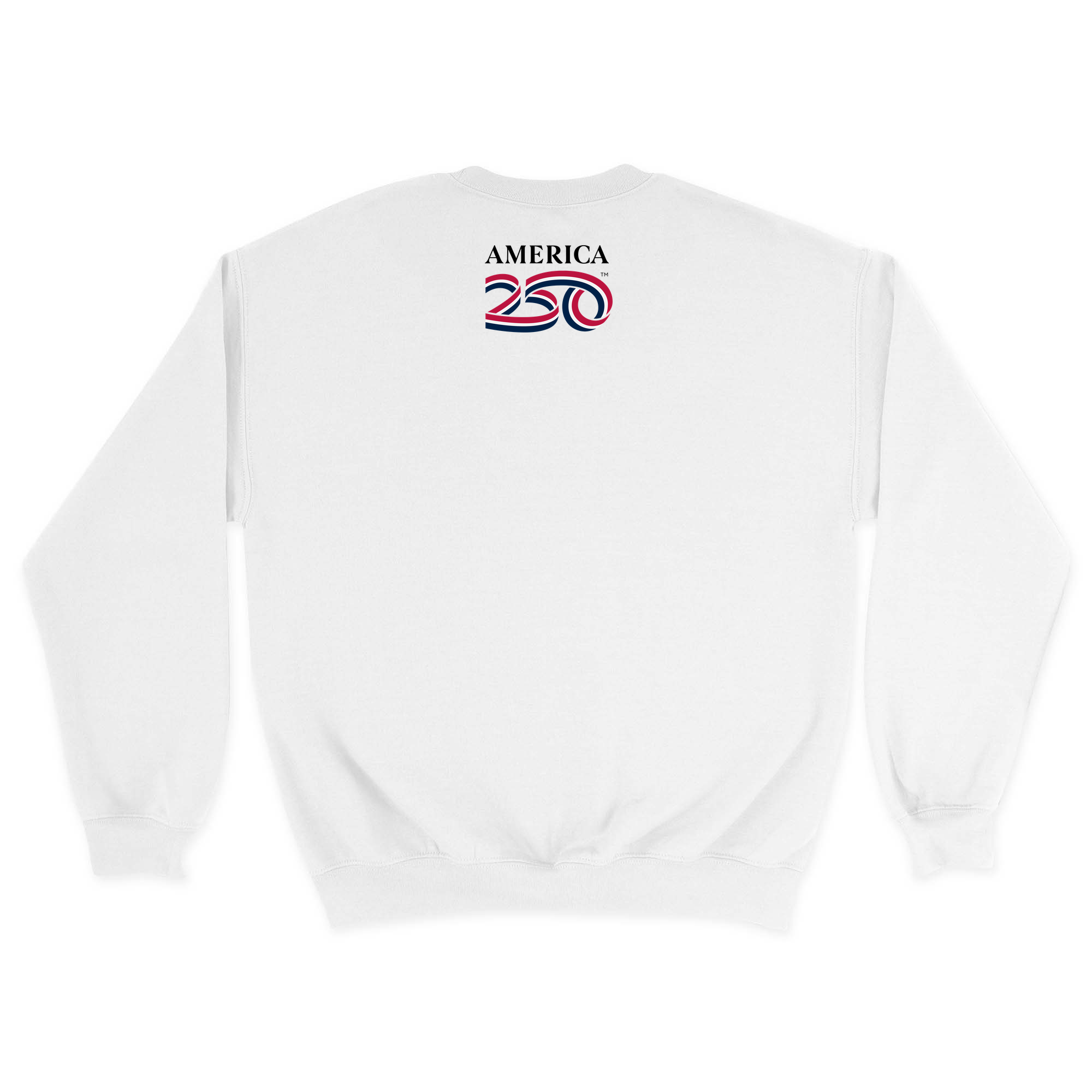 Unisex Medium White Crewneck Sweatshirt