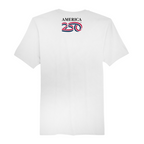Mens Medium White Short Sleeve Tee