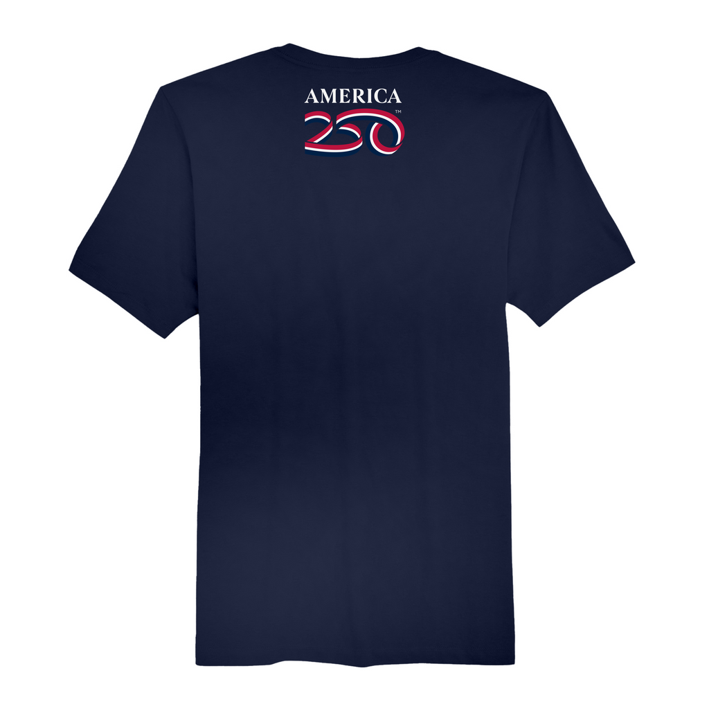 Mens Medium Navy Short Sleeve Tee