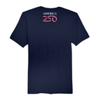 Mens Medium Navy Short Sleeve Tee