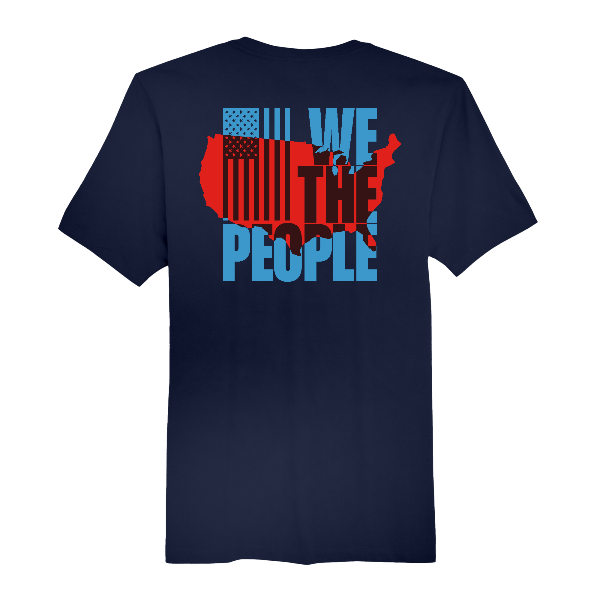 Unisex Medium Strong Navy Style_T-Shirt