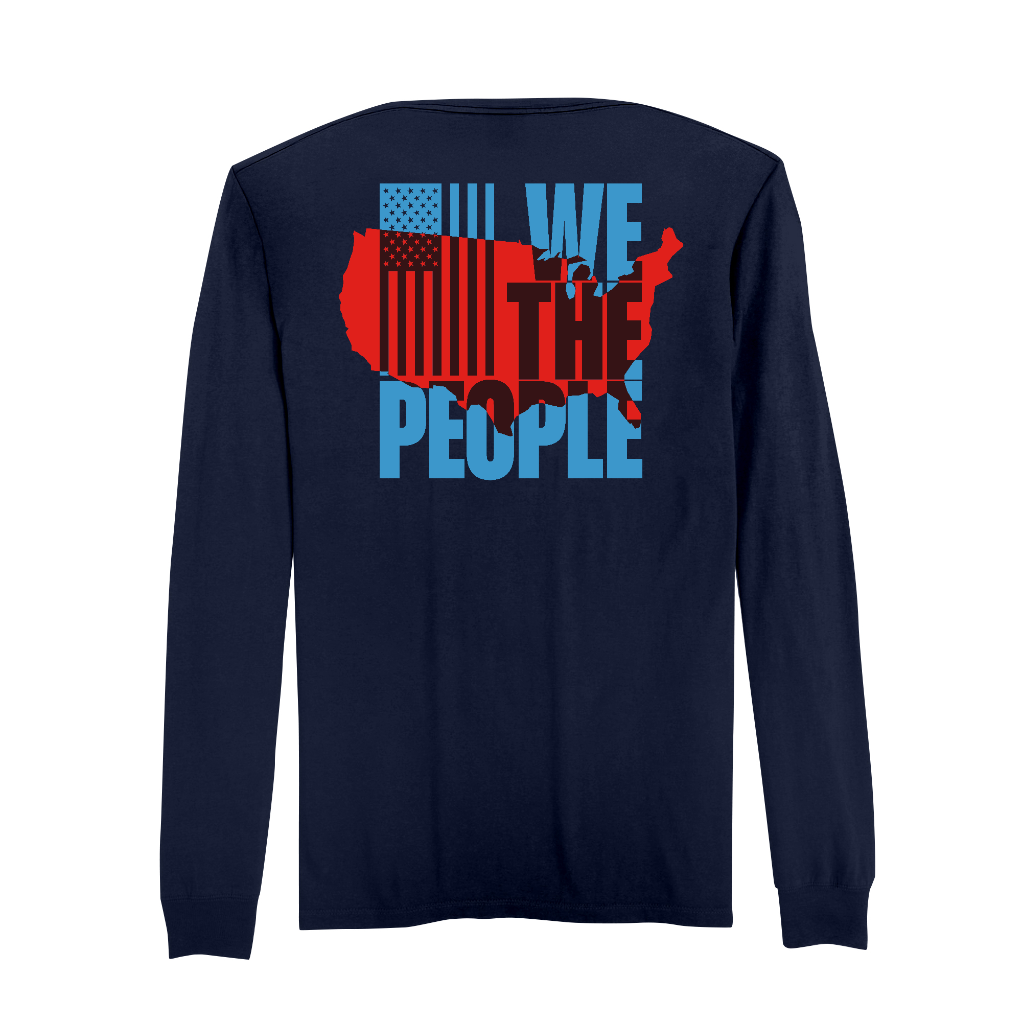 Mens Medium Strong Navy Style_Long Sleeve