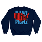 Unisex Medium Navy Crewneck Sweatshirt