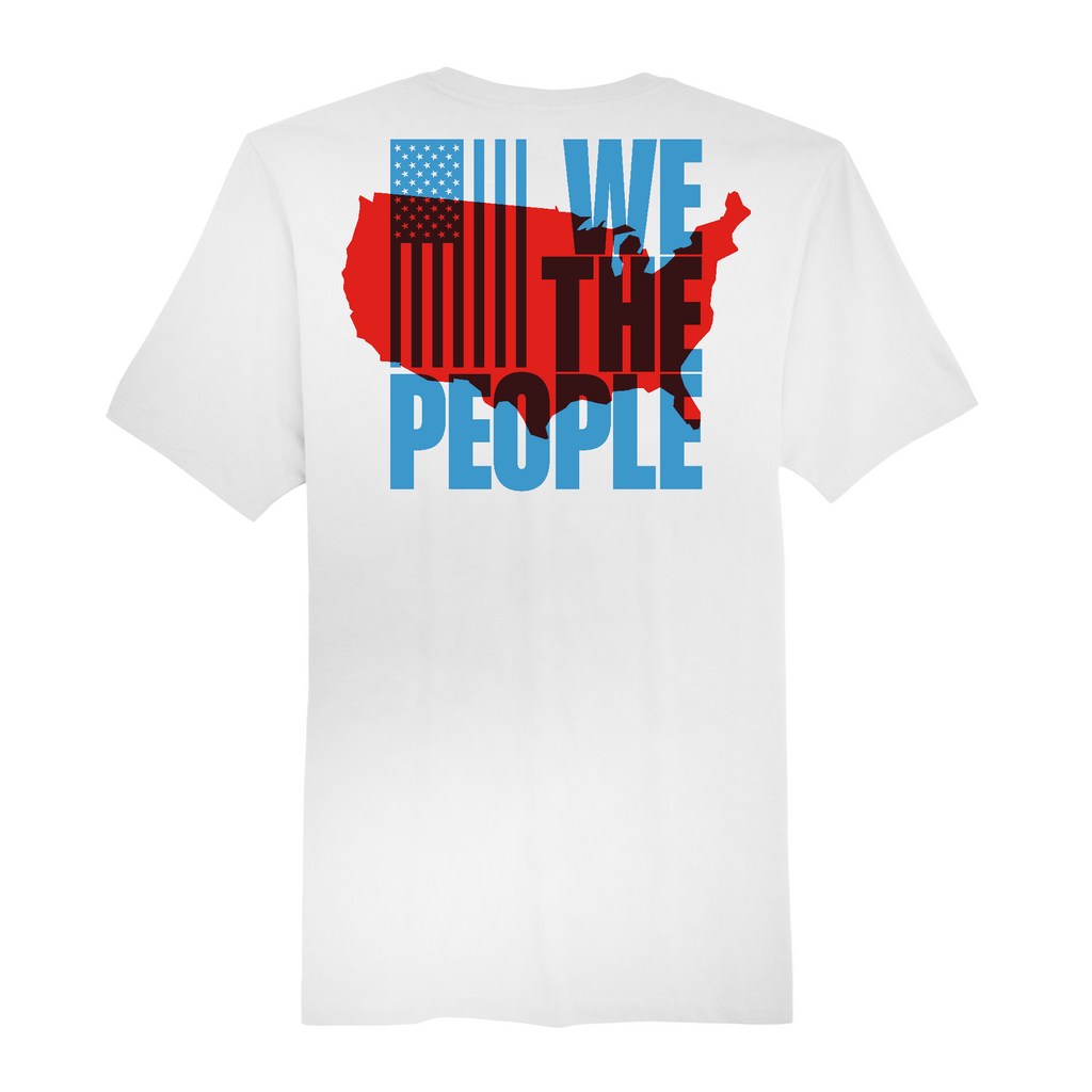 Mens Medium White Short Sleeve Tee