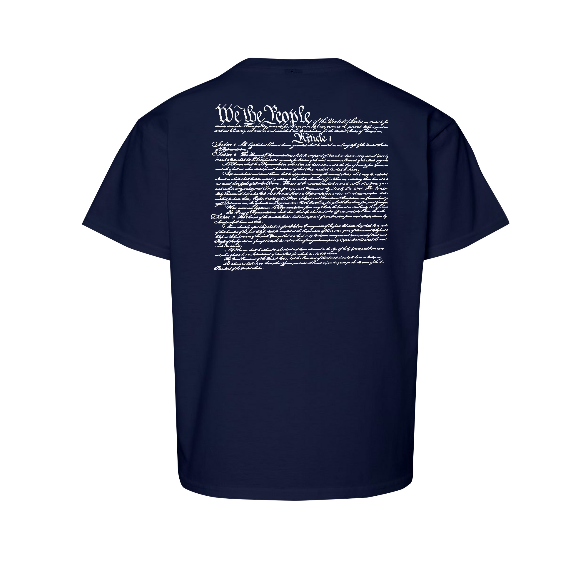 Kids Medium Navy Style_T-Shirt