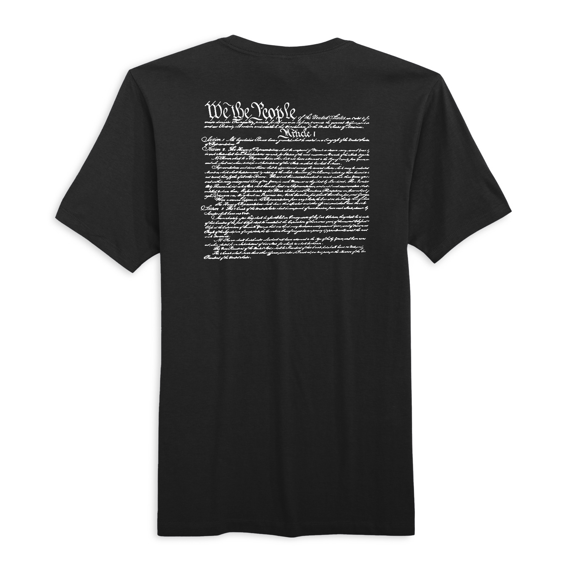 Unisex Medium Deep Black Style_T-Shirt