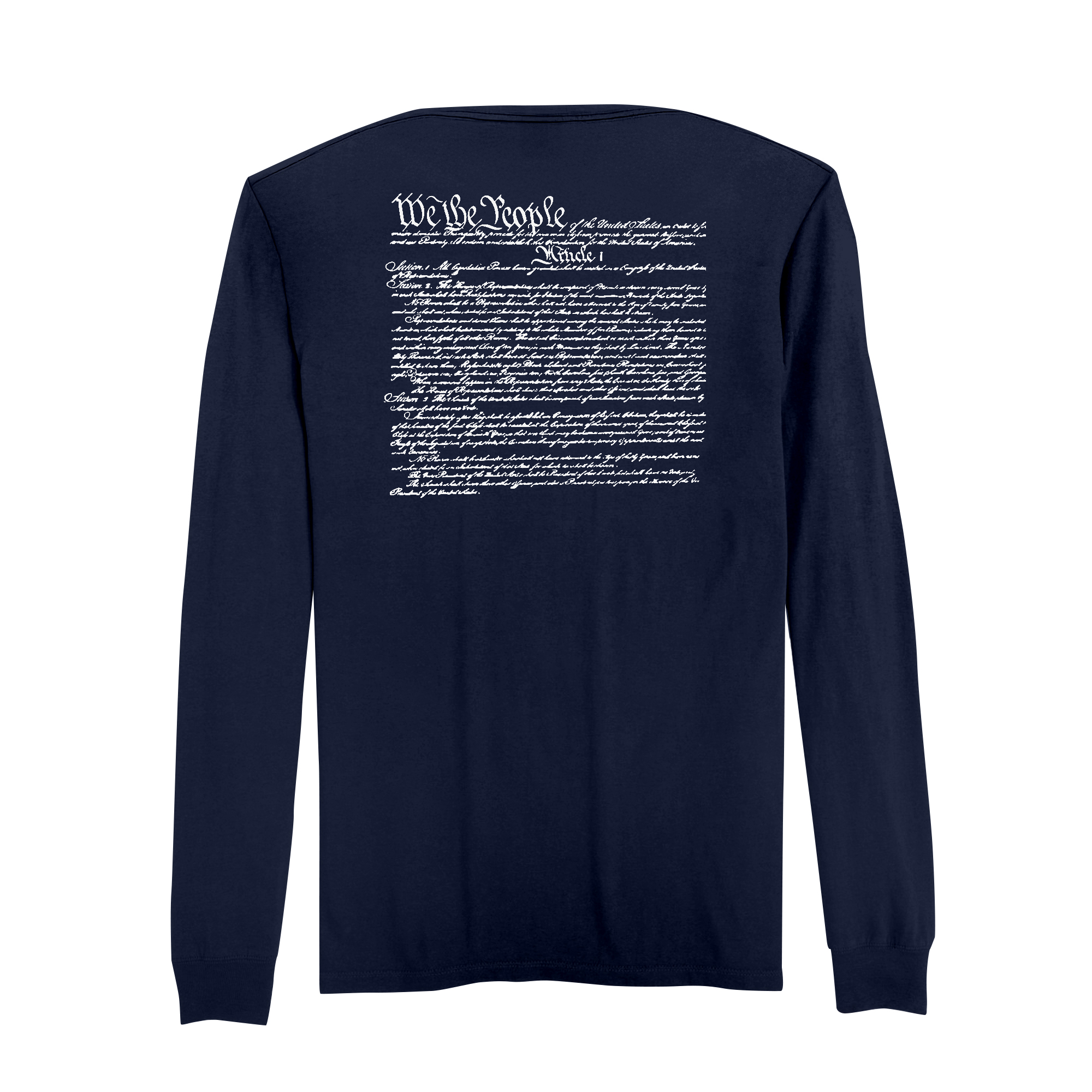 Mens Medium Strong Navy Style_Long Sleeve