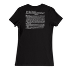 Womens Medium Black Women's Short Sleeve Tee