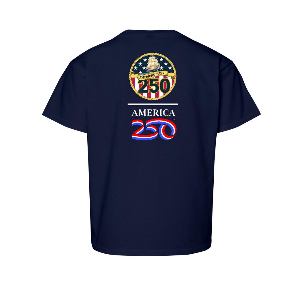 Kids Medium Navy Style_T-Shirt