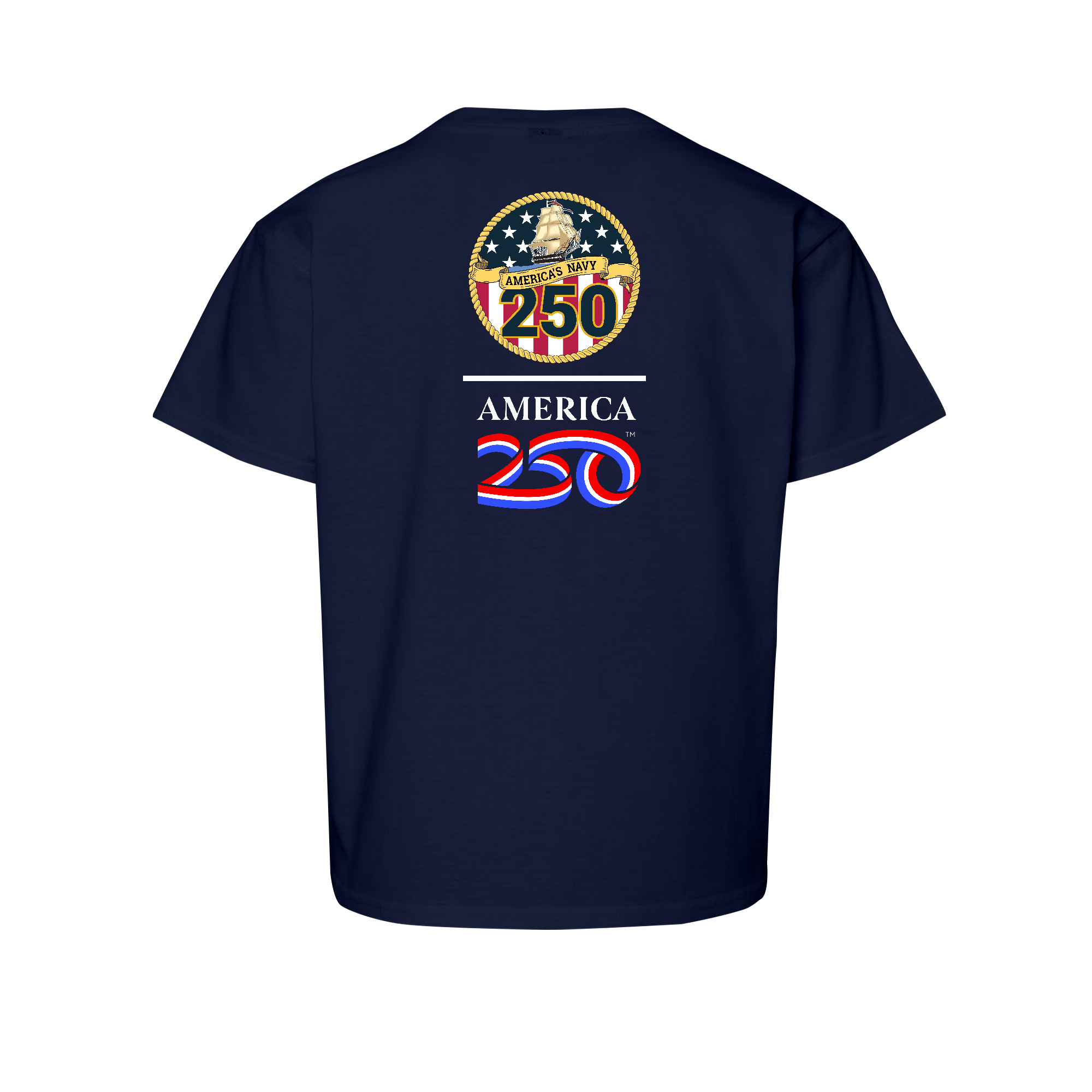 Kids Medium Navy Style_T-Shirt